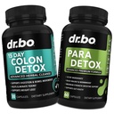 Colon Cleanser Detox & Intestinal Supplement - Probiotic, Wormwood, Black Walnut, Psyllium, Aloe Complex와 15 Day Colon Cleanse 알약 - Stomach Bloating Gut 지원을위한 Bowel 운동 보충제