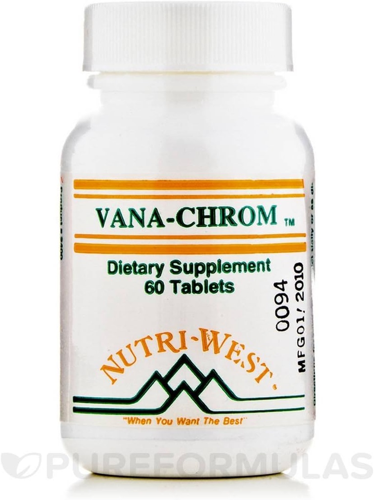 Vana-Chrom - Nutri West 60 태블릿