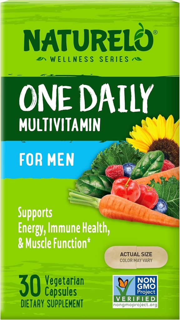 Naturelo, 남자, 30 조사를 위한 1개의 매일 Multivitamin 캡슐
