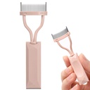 Eyelash Comb 분리기, Arc Designed Lash Definer Comb Makeup Mascara Comb Applicator 커버, 아이 화장품 브러쉬 도구 (나크 핑크)