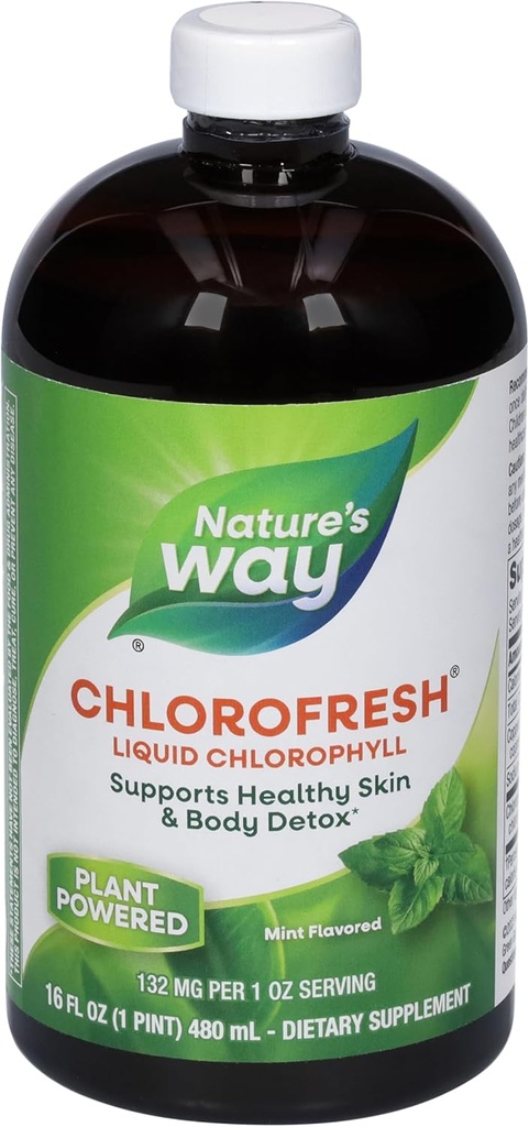 성격 방법 Chlorofresh 액체 Chlorophyll 16 ozs (분 풍미)