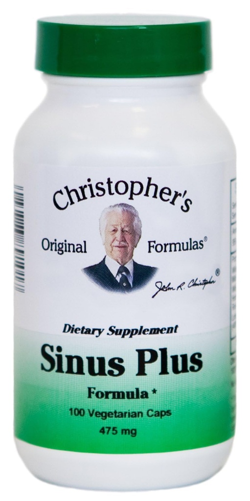Christopher의 본래 공식 Sinus 플러스, Sinus 지원 캡슐, 전체적인 허브 Synergistic 혼합, 100 조사