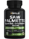 X Gold Health Saw Palmetto Prostate Supplement for Men | Pygeum Bark | Beta Sitosterol Supplement | Potent 3X Formula | Urinary Function Prostate | DHT Blocker Hair growth|미국 4개월 공급