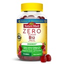 Nature Made Zero Sugar Energy 비타민 B12 Gummies 1000 mcg per 서빙, B12 비타민, 에너지 대사 지원, Aspartame 무료, 110 설탕 무료 Gummies, 55 일 공급