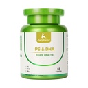 마그네슘 L-threonate -100mg, DHA-100mg, Phosphatidylserine-40mg, Elderly Kids Brain Health 및 Cognitive Support에 대한 마그네슘 복합 보충제는 뇌를 개선 - 60 캡슐