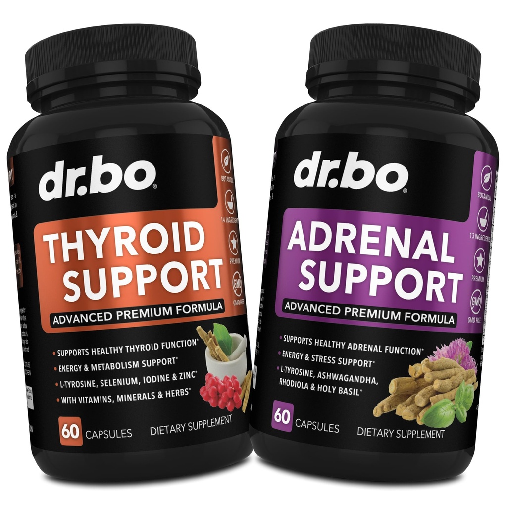 DR. BO Thyroid Adrenal 여자 & 남자를 위한 보충교재