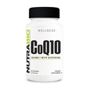 Bioperine, 건강한 심장 기능 & 세포 에너지 생산, 200mg - 60의 캡슐을 가진 NutraBio CoQ10 규정식 보충교재
