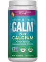 Natural Vitality Calm, 마그네슘 및 칼슘 보충, 음료 혼합 분말은 스트레스, 글루텐 무료, Vegan, & Non-GMO, 라즈베리 레몬, 16 oz에 건강한 응답을 지원합니다