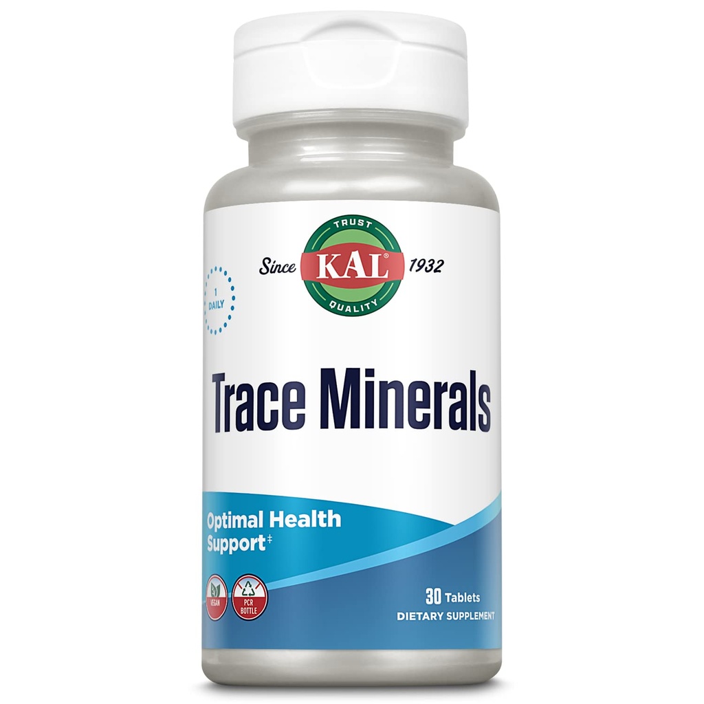 Kal Trace 무기물 Actisorb 정제, 30 조사