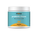 개를위한 MYOS Probiotic Chew - 매일 소화 지원, 완전한 Gut 건강을 촉진, 보조 소화, 영양 흡수 강화, 건강한 발판 지원 - 올인원 Chewable 보충