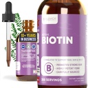Rejuvica 건강 활동적인 Biotin - 진보된 액체 Biotin 보충교재 - 5000mcg 지원 머리 피부 & 못