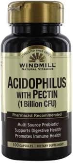 Pectin 캡슐, 100.0 조사를 가진 방아쇠 Acidophilus