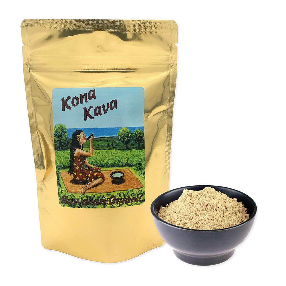 Kona Kava 즉시 9% Kavalactone Kava 음료 혼합 - 바나나 바닐라 (4 oz)