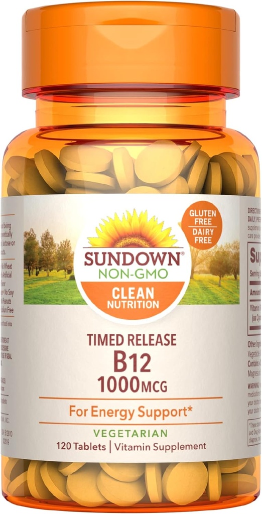 Sundown 비타민 B12, 120 정제