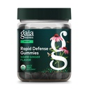 가이아 허브 유기 면역 급속 한 방어 Gummies - Propolis, Ginger 및 Echinacea와 함께 면역력을 지원 - 60 Vegan Gummies (30 일 공급)
