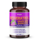 포도씨 + Quercetin Berberine + 우유 이틀 강력한 노화 방지를 가진 Resveratrol - 미국 만드는 & 시험되는 (150 일 공급 (1의 포장))
