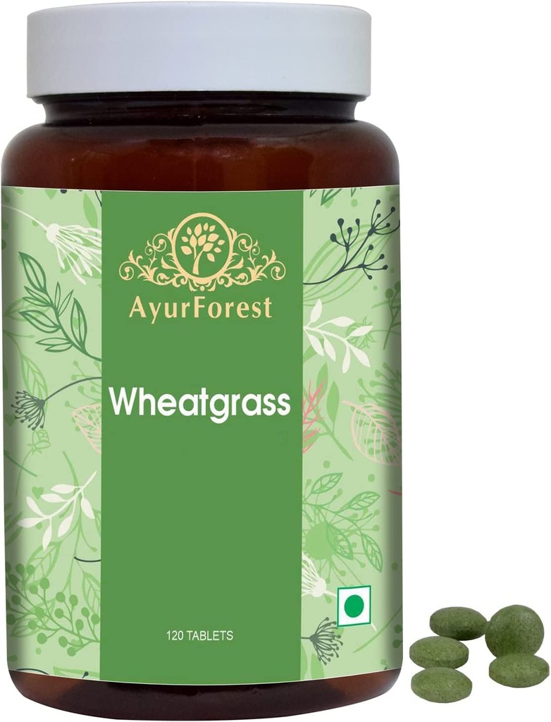 Wheatgrass 정제 초본 보충교재 120 조사 500 mg