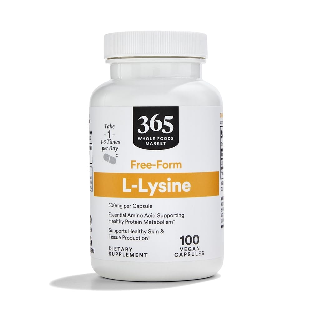 전체적인 음식 시장, L 리진 500mg, 100 조사에 의하여 365