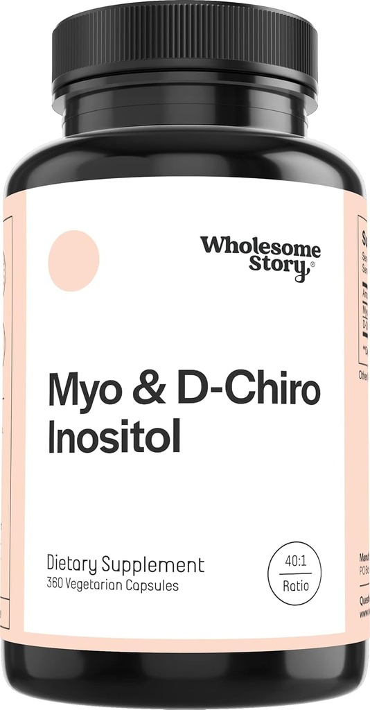 전체 스토리 Myo-Inositol & D-Chiro Inositol 여성을위한 보충 | 호르몬 균형 및 오바리안 건강 지원을위한 불임 보조제 | Myoinositol | 이상 40 : 1 비율 | 90 서빙
