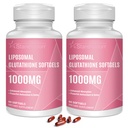 Liposomal 글루타티온 Softgels 1500MG는 비타민 C, 더 나은 흡수, 건강한 노후화, Detox, 면역력, 120 Softgels를 위한 비 GMO 강력한 산화 방지제를 가진 글루타티온 보충교재를 감소시켰습니다