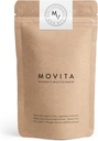 Movita Women's Daily Multivitamin - 향상된 에너지, 면역력 및 활력을위한 유기 발효 식품 - Vegan, 글루텐 프리, 비 GMO - 30 일 공급 (Eco-Friendly Refill Pouch)