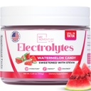 Zero Sugar - Watermelon Candy Electrolytes Powder - 새로 고침 Hydration - 모든 천연 성분이있는 카페인 무료 에너지 - Vegan, Keto 및 Paleo - Sugar Free Electrolytes Drink Mix - 30 서빙