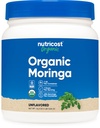 Nutricost 유기 Moringa 분말 1LB (16oz) - 글루텐 무료, 비 GMO, 채식 친화적 인