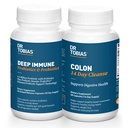 Dr. Tobias Digestive Kickstarter 번들 Colon 14 Day Cleanse & Deep Immune Probiotics & Prebiotics