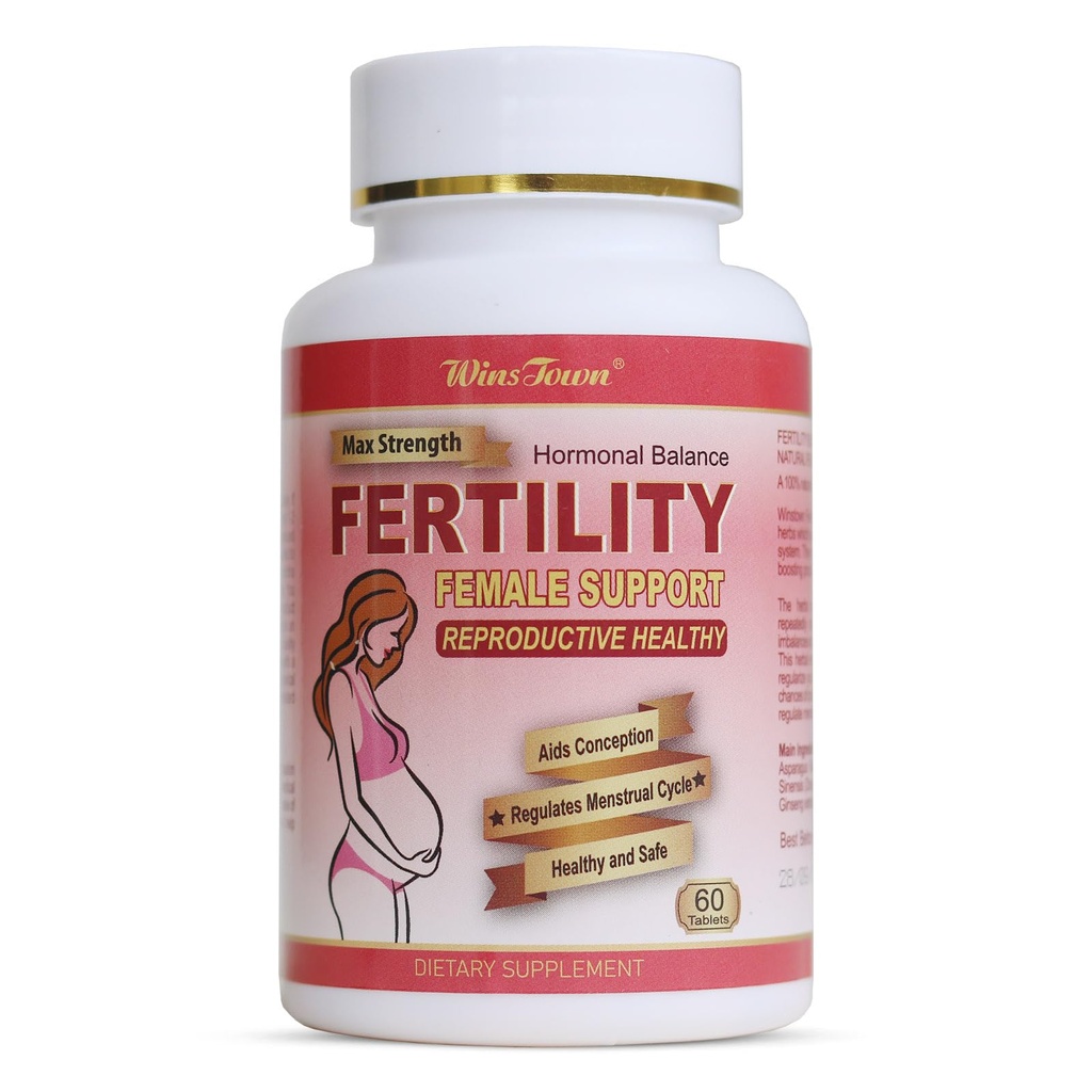 여성, 여성 Prenatal 비타민 보충제, Ovulation & Conception, 60 정제를위한 불임 정제