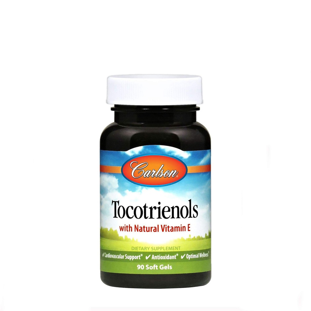 Carlson Tocotrienols 와 비타민 E 90 Sgels