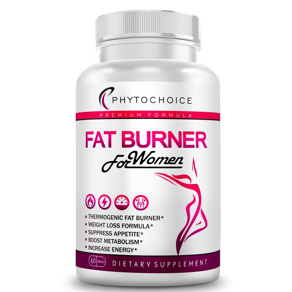 Raspberry Ketones, Green Tea & African Mango와 여성을위한 지방 버너 - 여성을위한 빠른 다이어트 알약, 모든 자연 체중 감량 보조제 지원 Metabolism & Belly Fat Burn, 60 캡슐