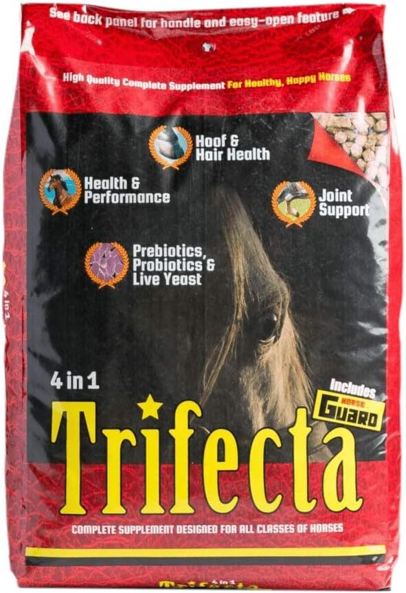 Trifecta 40 lb의 1개의 완전한 보충교재에 있는 4개의 Equine 비타민 무기물