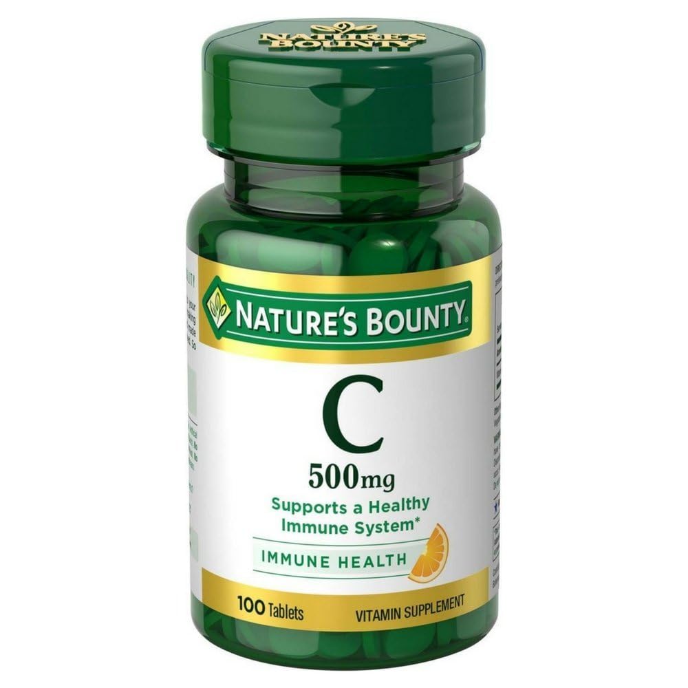 Nature's Bounty 비타민 C 500 mg 정제 100개 ea (6의 포장)