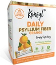 Konsyl 일일 섬유 오렌지 100 % 천연 석고 껍질 분말 - 자연적으로 단화 - 글루텐 무료 - 30 개인 Stickpacks