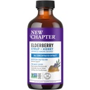 새로운 장 Elderberry Syrup, 24 서빙, 성인 & 아이를위한 면역 방어 (2 +), 64x 집중 블랙 엘더베리 + 스로트 - 소싱 등급 꿀, 비 GMO 프로젝트 검증, 글루텐 무료
