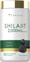 Carlyle Shilajit 캡슐 | 2000mg | 90 개 | 비 GMO 및 글루텐 무료 보충