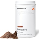 Momentous Recovery Grass-Fed Whey Protein Powder - 20 g Post-Workout Whey Isolate Protein - 스포츠 인증 - 글루텐 - 무료 - 15 서빙 - 초콜릿 - 패키지 May Vary