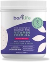 Bari Life Complete Bariatric - Dietary Supplement Powder Mix, 칼슘 시트레이트, Multivitamin, Iron - Gastric 소매 환자를위한 Bariatric 비타민 - (수박, 60 인분)