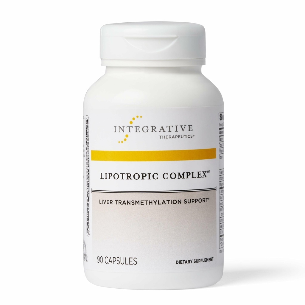 통합 Therapeutics Lipotropic Complex - 성인용 Liver Support Supplement * - 우유 이틀 및 비타민 B6 및 B12 포함 - 글루텐 프리 & 데이리 프리 - 90 개 (45 개)