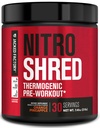 Jacked Factory NITROSURGE Shred Pre 운동 보충교재 - 에너지 부스터, 즉시 힘 이익, 샤프 초점, 강력한 펌프 - Nitric 산화물 부스터 & PreWorkout 분말 - 30Sv, 오렌지 파인애플