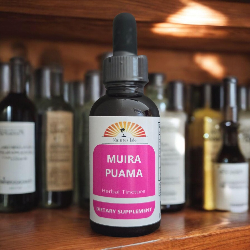 Muira Puama Bark Tincture (알코올 무료) - 1 fl oz
