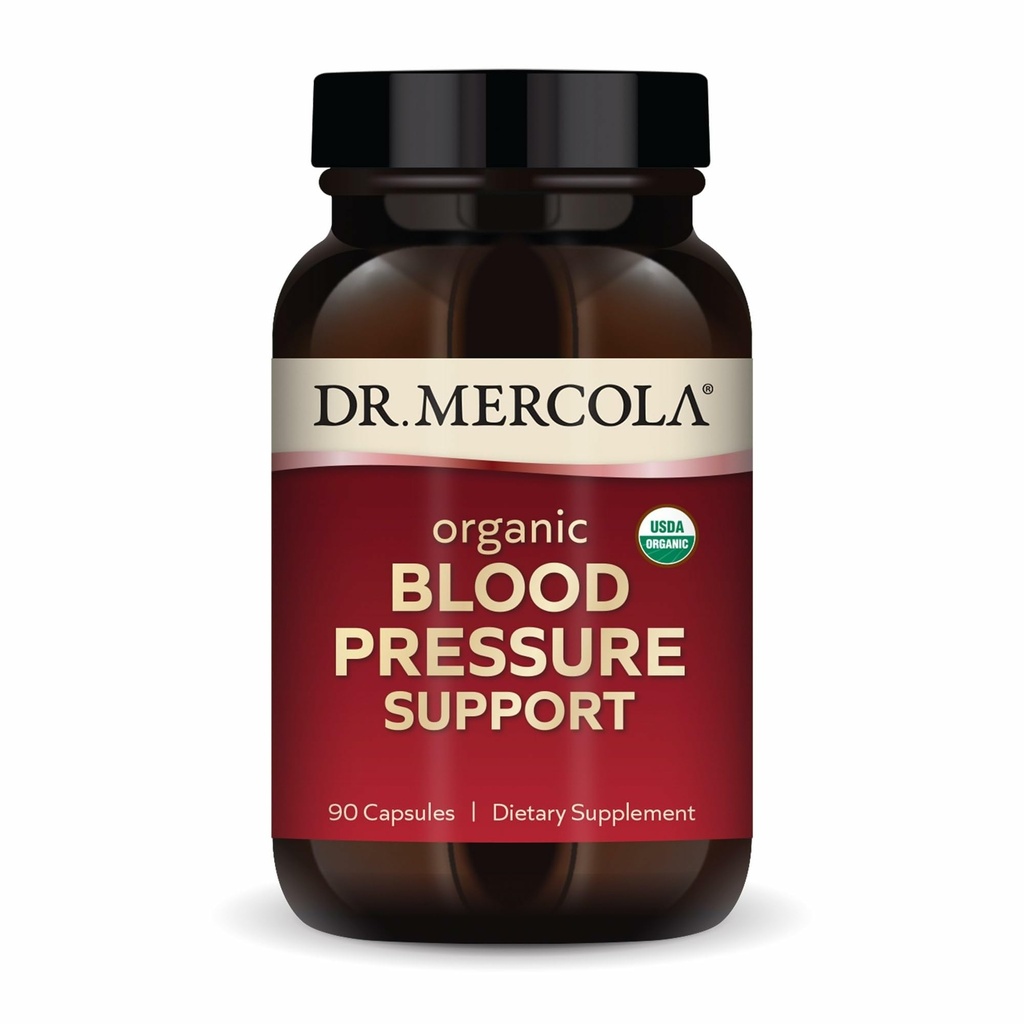 박사. Mercola 유기 혈압 지원 - 건강한 순환 지원 - 높 순수성 포도씨 추출물 - 비 GMO & Soy-Free - 90의 캡슐 (90의 서빙)