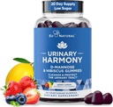 Urinary Harmony D Mannose Gummies for Urinary Tract Health – D-Mannose & Hibiscus Cleanse, Flush & Protect Urinary System – Potent Formula, Drug Free – 60 Berry Lemon flavor Gummies, 20 Day Supply 공급