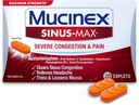 Mucinex Sinus-Max 심한 소화 구호 캡슐, 20 조사