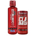 iSatori L-Carnitine LS3 블루 라즈베리 1500mg (32 서빙) 울트라 CLA (90 소프트 젤), Acetyl, 오메가 3 6 9 Safflower 오일과 액체 L-Carnitine