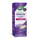 Nature's Way Sambucus Elderberry Immune Syrup for Kids Ages 2+, Echinacea & Propolis, Immune Support Syrup*, 채식주의, 베리 맛, 8 Fl Oz