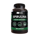 순수한 본래 성분 Spirulina (365의 캡슐) 마그네슘 또는 밥 충전물 없음, 항상, 확인되는 실험실