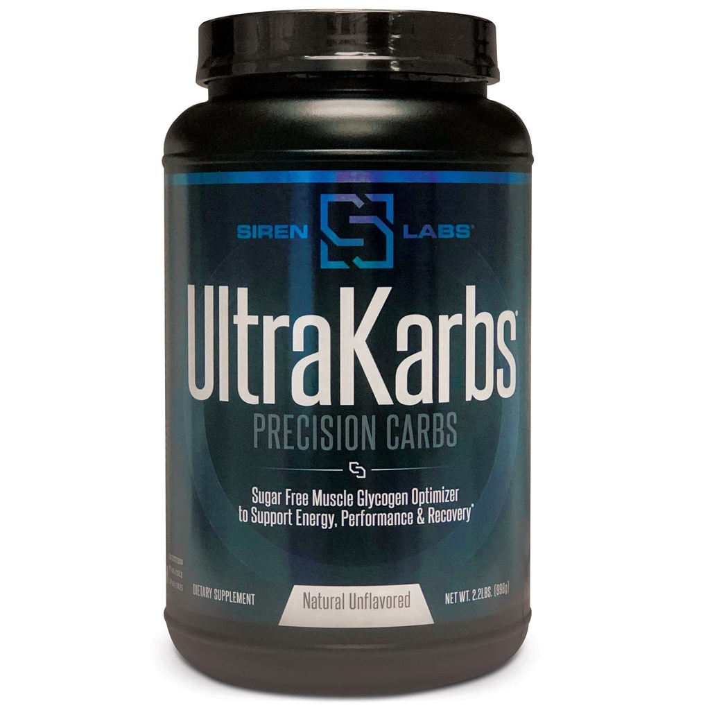 Siren Labs Ultra Karbs Mass Gainer Post Workout Muscle Builder 건강한 Carb 로딩 - KarboLyn과 탄수화물 혼합 - 에너지, 패스너 복구 - 남자를위한 체중 증가 (40 서빙)