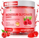 마그네슘은 성인 & 아이를 위한 Gummies 400mg를, 여성 & 남자를 위한 Potassium 마그네슘 보충교재를 가진 90 Ct 설탕 자유로운 마그네슘 Gummies, Sleep Msucle & Engergy 지원, Raspberry 풍미 제거합니다