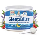 의사 Danielle Sleep Bliss - 모든 자연 Melatonin 수면 보충, 지원 및 구호 음료 혼합
